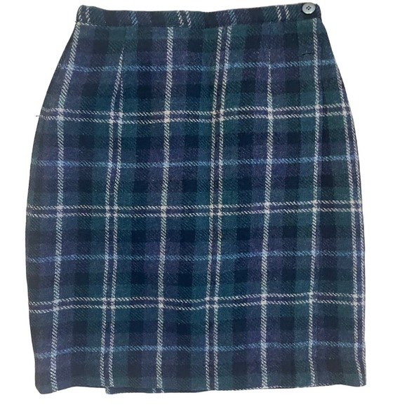 Vintage women’s Stephanie Andrew’s 100% wool wrap pencil skirt‎ size 8 - Picture 1 of 6